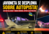 Avioneta se desploma sobre autopista en Laredo, Texas; reportan un fallecido y varios lesionados