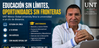UNT México impulsa educación en línea con becas y programas de licenciatura y doctorado