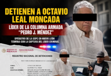 Cae en Nuevo León Octavio Leal Moncada, líder de la Columna Armada “Pedro J. Méndez”