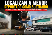 Guardia Estatal localiza a menor reportado como sustraído en Jaumave; Fiscalía investigará situación de custodia