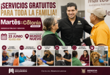 Beto Granados convoca a las familias de Matamoros a participar en una nueva jornada de “Martes en tu Colonia Renovado”