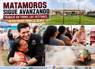 Gobierno de Matamoros fortalece deporte, servicios y bienestar social con acciones integrales durante la semana