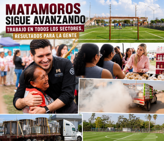 Gobierno de Matamoros fortalece deporte, servicios y bienestar social con acciones integrales durante la semana