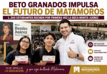 Beto Granados destaca entrega de 1,300 Becas Benito Juárez