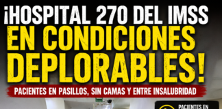 Denuncian condiciones inadecuadas en el Hospital General de Zona No. 270 del IMSS en Reynosa