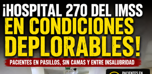 Denuncian condiciones inadecuadas en el Hospital General de Zona No. 270 del IMSS en Reynosa