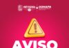 AVISO DE LA COMAPA