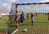 Fomentan práctica del fútbol en Campamento de Verano del Polideportivo