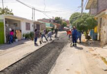 Mejora Gobierno de Carlos Peña Ortiz vialidad en la colonia La Cima