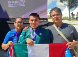 Carlos Peña Ortiz reconoce a atleta reynosense por conquistar plata en el Grand Prix Mundial de Para Atletismo