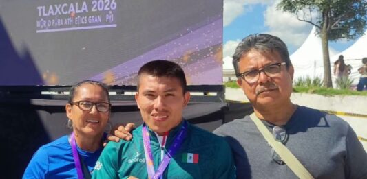 Carlos Peña Ortiz reconoce a atleta reynosense por conquistar plata en el Grand Prix Mundial de Para Atletismo