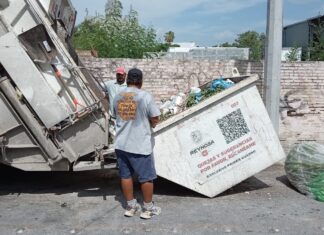 Exhorta Gobierno de Reynosa a usar correctamente los contenedores de basura