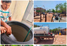 Gobierno de Reynosa refuerza reparto de agua potable en comunidades ejidales ante la escasez