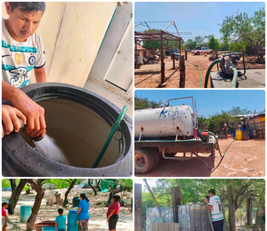 Gobierno de Reynosa refuerza reparto de agua potable en comunidades ejidales ante la escasez