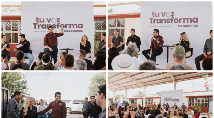 Beto Granados lleva programa Tu Voz Transforma al fraccionamiento Los Presidentes