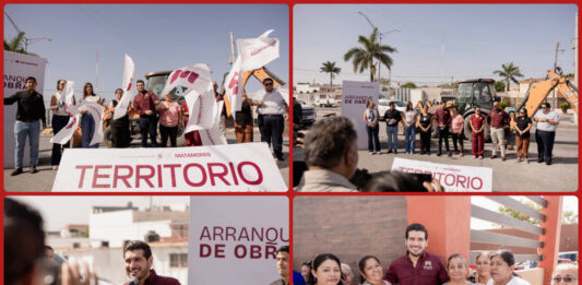 Inician rehabilitación de agua potable y drenaje sanitario en la colonia Doctores de Matamoros