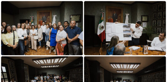 Alcalde Beto Granados atiende petición de vecinos de Paseo Residencial sobre área verde