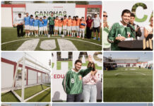 Inaugura Beto Granados nuevas canchas de Fútbol 5 en el Deportivo Eduardo Chávez