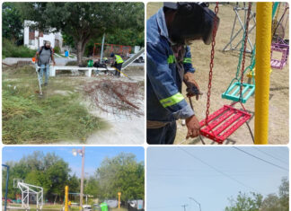 Mejora Gobierno de Reynosa espacios públicos con acciones permanentes de mantenimiento