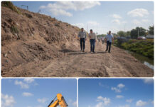 Supervisa Carlos Peña Ortiz desazolve en dren El Anhelo para reforzar la prevención de inundaciones en Reynosa
