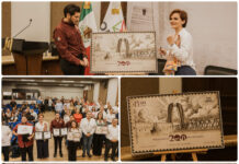Presentan timbre postal del Bicentenario de Matamoros que recorrerá México y el mundo