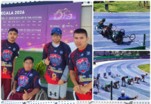 Carlos Peña Ortiz reconoce a paratletas de Reynosa por su éxito en el Grand Prix Mundial de Tlaxcala