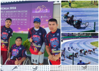 Carlos Peña Ortiz reconoce a paratletas de Reynosa por su éxito en el Grand Prix Mundial de Tlaxcala