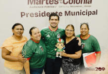 Beto Granados informa avances del Gobierno Municipal y acerca servicios a las familias de Matamoros