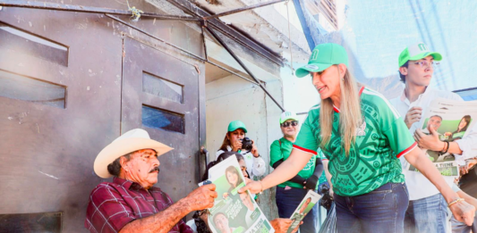 Maki Ortiz recorre Ruta Verde y dialoga con familias de Tamaulipas