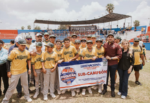 Beto Granados felicita a la Liga Matamoros A.C. por conquistar el subcampeonato nacional de Ligas Pequeñas