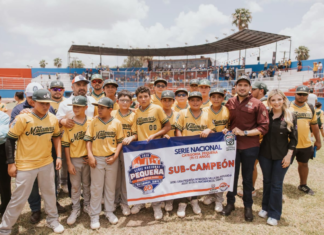 Beto Granados felicita a la Liga Matamoros A.C. por conquistar el subcampeonato nacional de Ligas Pequeñas
