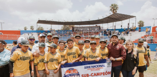Beto Granados felicita a la Liga Matamoros A.C. por conquistar el subcampeonato nacional de Ligas Pequeñas