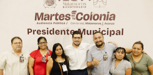 Más de 900 personas reciben atención durante “Martes en tu Colonia” en Matamoros
