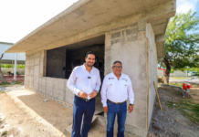Alcalde supervisa comedor escolar en Villa Diamante