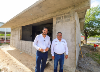 Alcalde supervisa comedor escolar en Villa Diamante