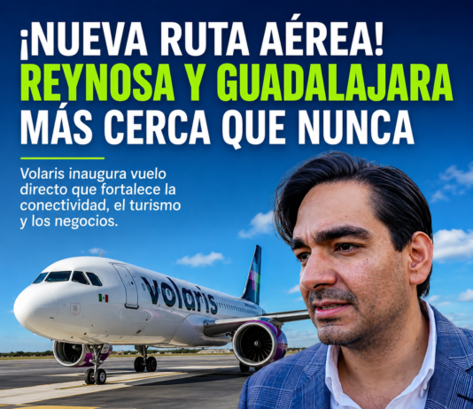 Volaris inaugura ruta directa entre Reynosa y Guadalajara para fortalecer la conectividad aérea