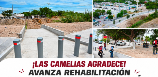 Vecinos reconocen avance del bordo en Las Camelias