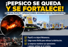PepsiCo reafirma permanencia en Matamoros y fortalece su operación con nueva flotilla