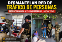 Desmantelan presunta operación de tráfico de personas en Laredo