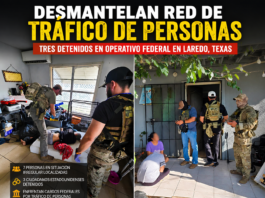 Desmantelan presunta operación de tráfico de personas en Laredo