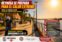 Gobierno alerta por calor extremo de la Canícula 2026
