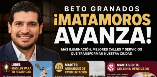 Beto Granados mantiene acciones de alumbrado y anuncia arranque de pavimentación y jornada de servicios para este martes