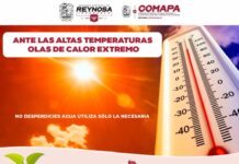 Llama COMAPA a reforzar el cuidado del agua durante la temporada de altas temperaturas