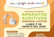 Realiza DIF-Reynosa hoy registro para campaña de aparatos auditivos “Oigamos Juntos”