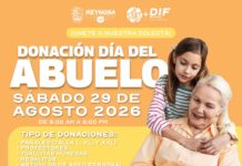 Hoy sábado realiza DIF-Reynosa Colecta Día del Abuelo
