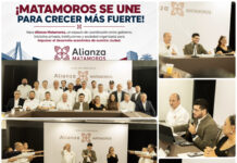 Beto Granados encabeza toma de protesta de Alianza Matamoros para fortalecer desarrollo económico