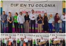 Carlos Peña Ortiz acerca programas municipales y apoyos del DIF a familias de la Aquiles Serdán