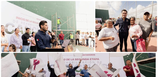 Beto Granados pone en marcha rehabilitación integral de las Canchas del Cambio