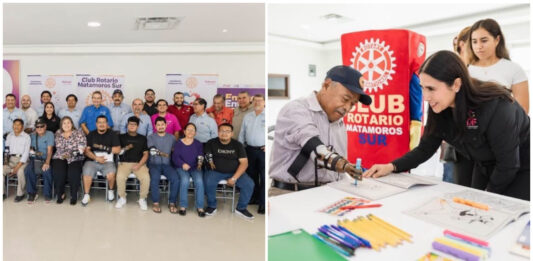 DIF Matamoros y clubes de servicio entregan prótesis funcionales a pacientes del CRI