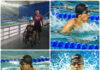 Carlos Peña Ortiz felicita a Santiago Fonseca por destacar en World Series 2026 de Natación